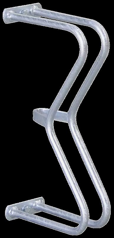 Fahrradständer SALVADOR, Wandbefestigung, 1 Stellplatz