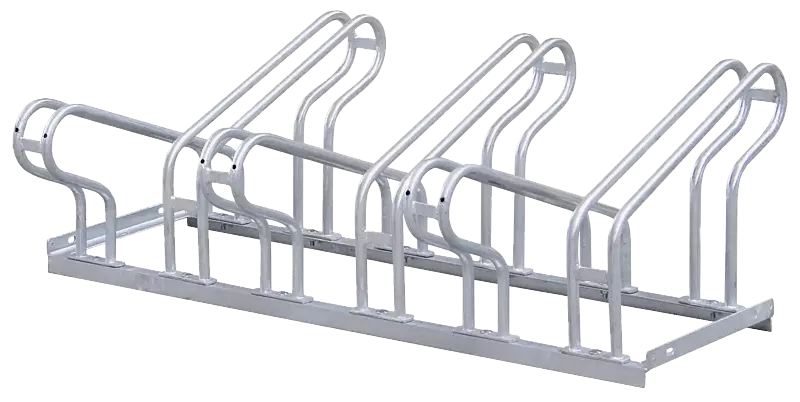 Fahrradständer UNIVERSAL, 90°-Einstellung, 6 Stellplätze, doppelseitig