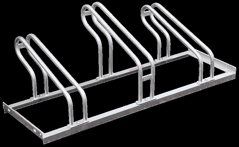 Fahrradständer UNIVERSAL, 90°-Einstellung, 3 Stellplätze