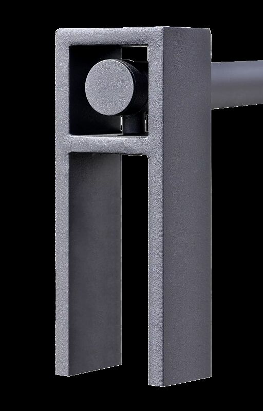 Anfangs- und Endpoller Rabattengeländer TAMORES in DB 703 eisenglimmer