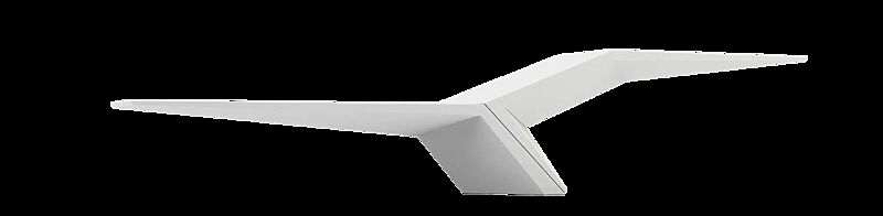 Sitzbank JONATHAN aus UTC®-Beton, in weiß