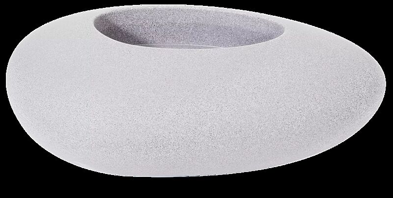 Pflanzbehälter MALUR, Höhe 390 mm, in granit hell