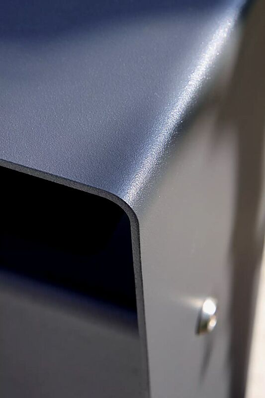 Detail: abgerundeter Rahmen