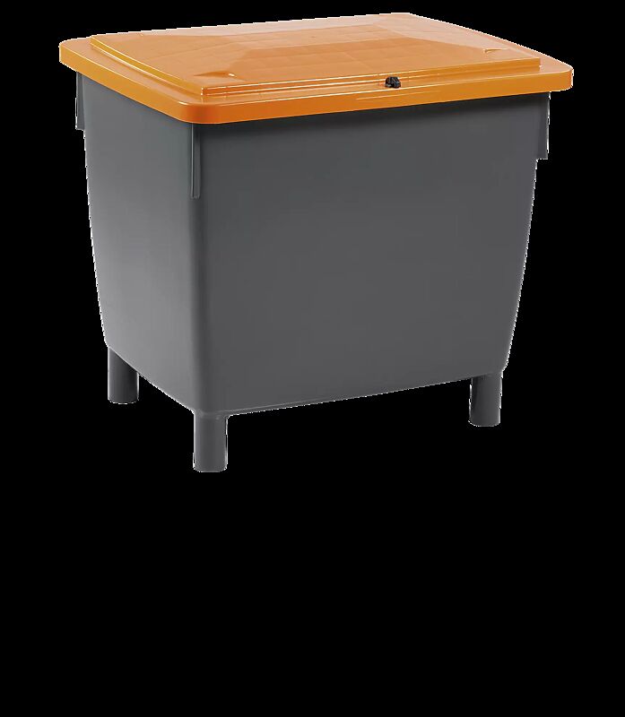 Streugutbehälter BACKUP, 400 Liter, in grau