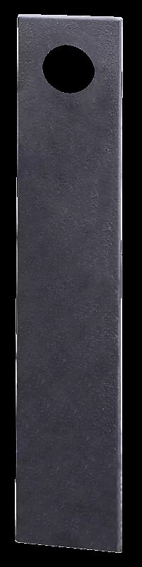 Anfangs- und Endpoller Rabattengeländer HAMINA in DB 703 eisenglimmer