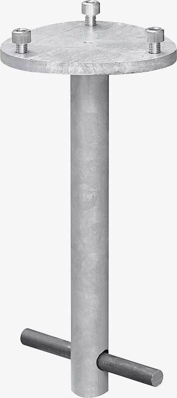 Bodenanker zum Einbetonieren für Poller mit integrierter Federtechnik