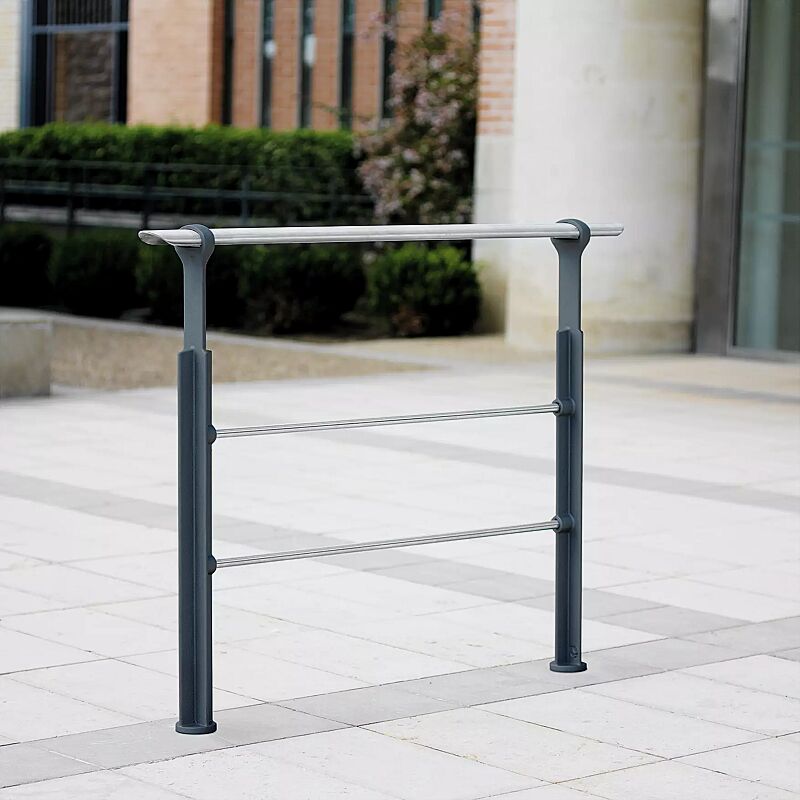 Systemgeländer EVEOLE, Gusseisen in RAL 7016 anthrazitgrau