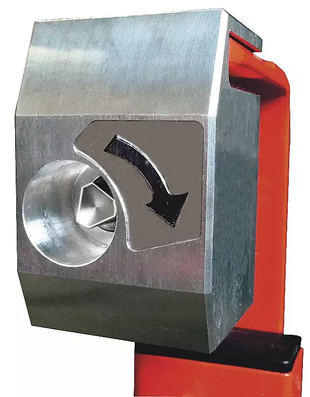 Schlosskasten mit Feuerwehrdreikant für Auflagestütze