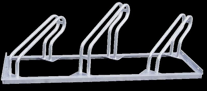 Fahrradständer UNIVERSAL, 45°-Einstellung rechts, 3 Stellplätze