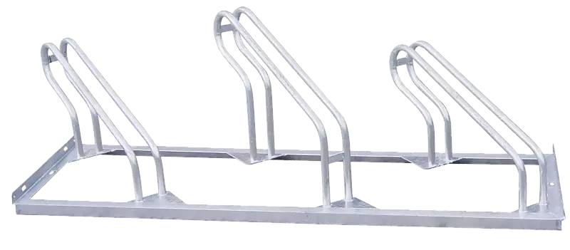 Fahrradständer UNIVERSAL, 45°-Einstellung links, 3 Stellplätze