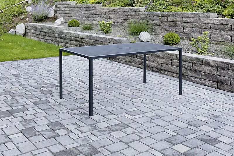 Tisch CAMILLA in RAL 7016 anthrazitgrau