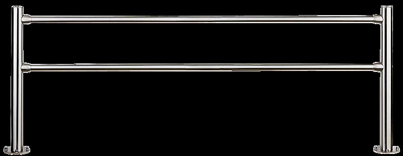 Geländersystem BORVO ohne Handlauf, mit Flachkopf, 2 m, zum Aufdübeln