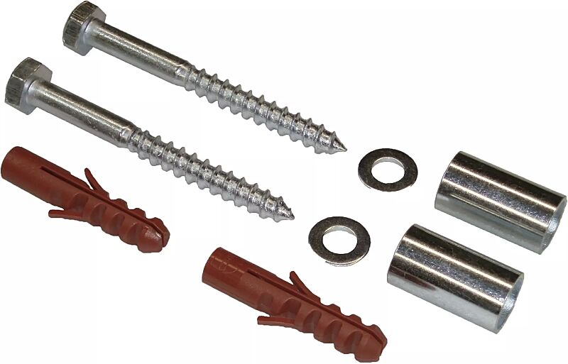 Wandbefestigungsmaterial aus Edelstahl