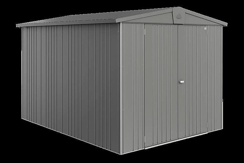 Gerätehaus EUROPA, Modell 6 in quarzgrau-metallic