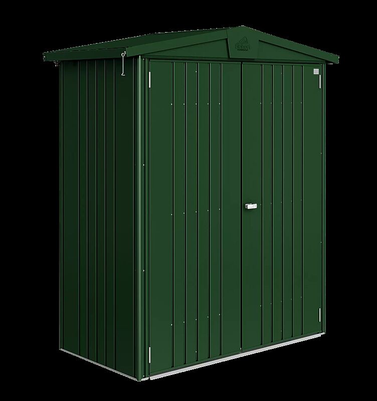 Gerätehaus EUROPA, Modell 1 in dunkelgrün