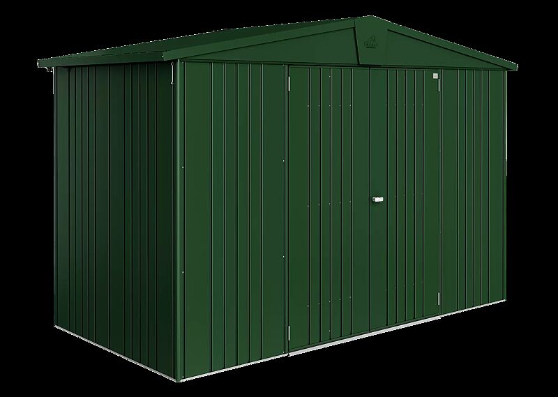 Gerätehaus EUROPA, Modell 4A in dunkelgrün