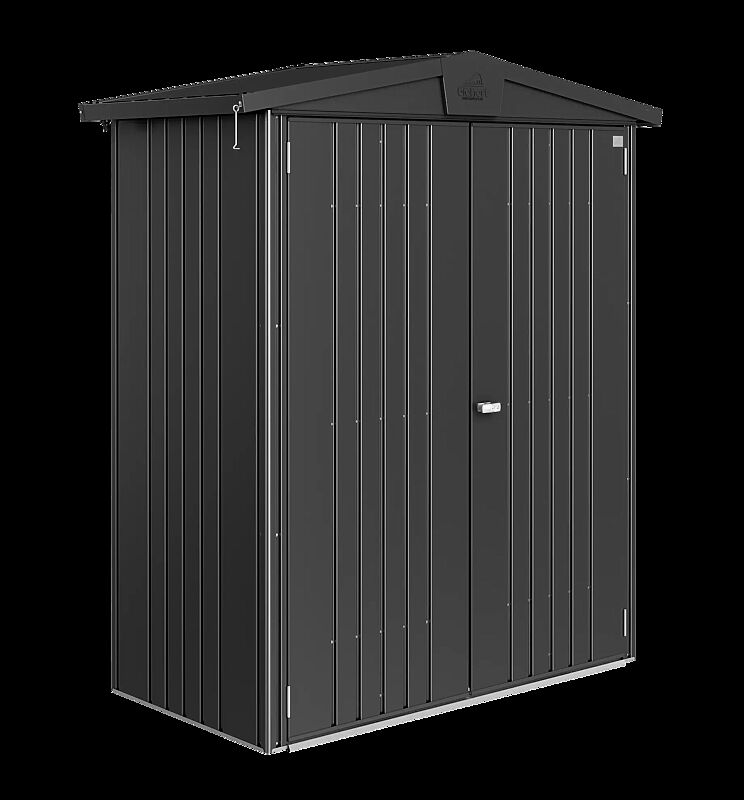 Gerätehaus EUROPA, Modell 1 in dunkelgrau-metallic