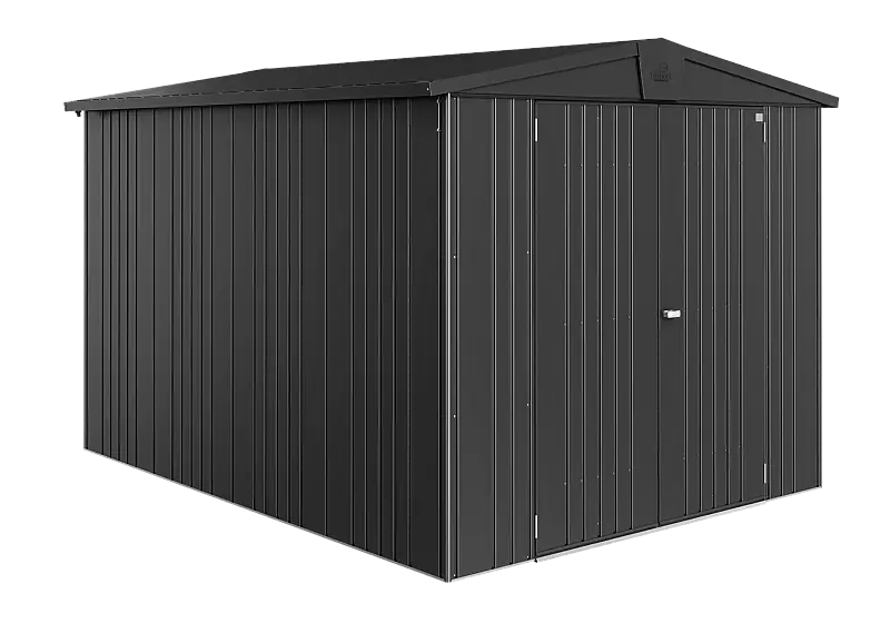 Gerätehaus EUROPA, Modell 6 in dunkelgrau-metallic