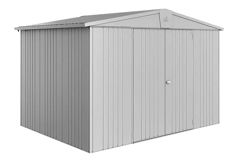 Gerätehaus EUROPA, Modell 5 in silber-metallic