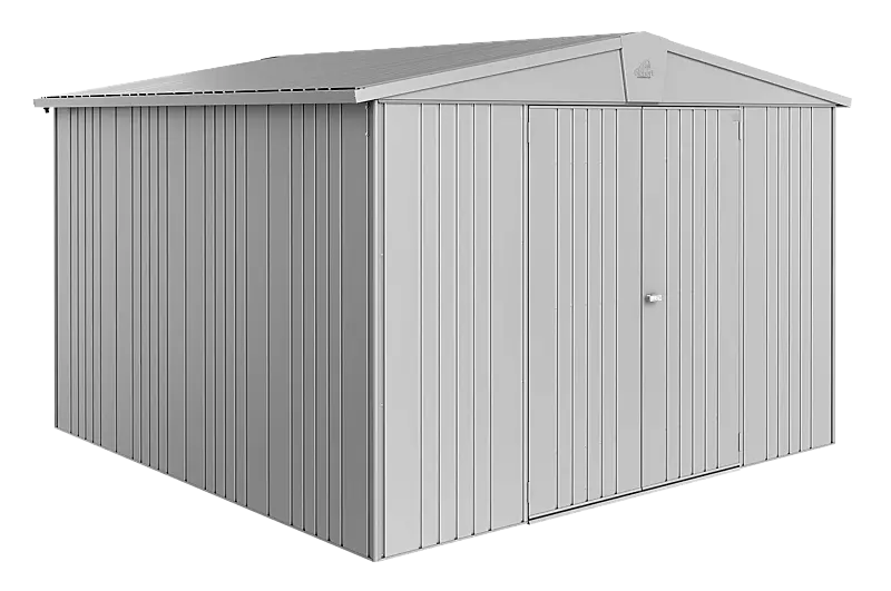 Gerätehaus EUROPA, Modell 7 in silber-metallic