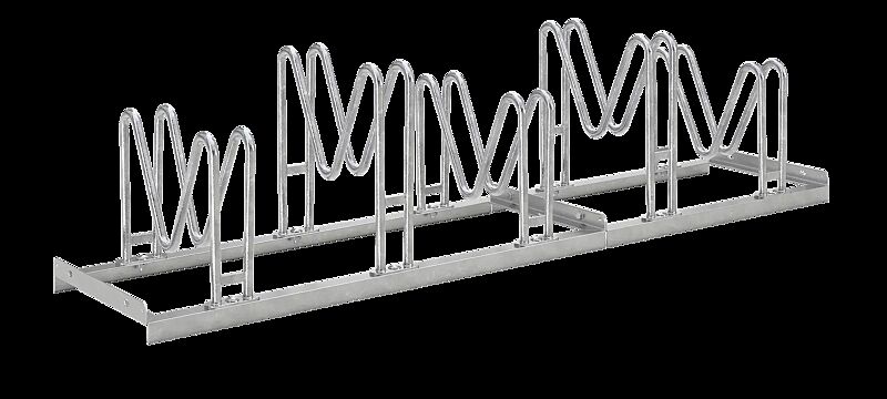 Fahrradständer HOUSTON einseitig, 5 Stellplätze
