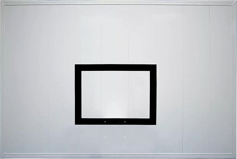 Zielbrett in Aluminium natur