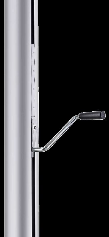 Hissvorrichtung mit Kurbel