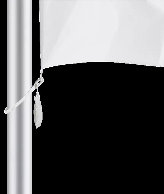 Fahnentuchbefestigung