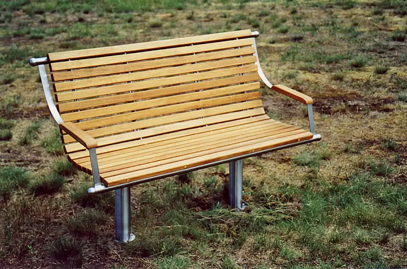 Sitzbank SAVONA INOX, 2-Sitzer