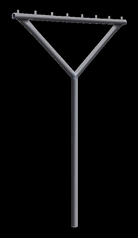 Wäschegerüst MAUBEC in DB 703 eisenglimmer