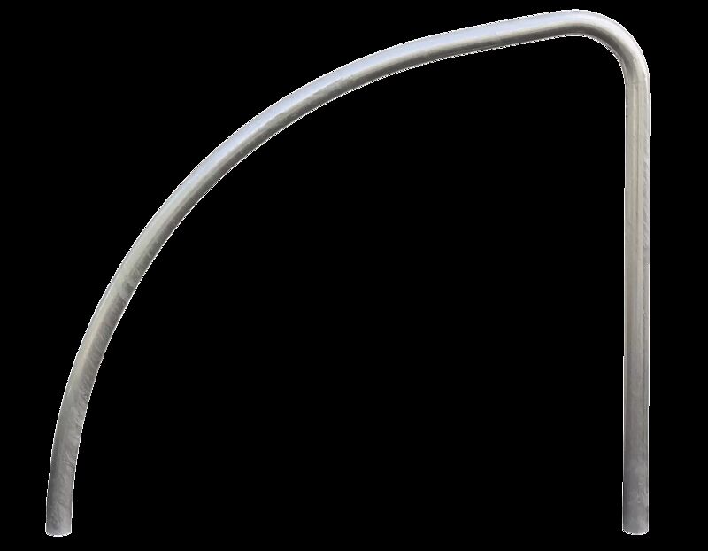 Anlehnbügel SACEAMENTO zum Einbetonieren, feuerverzinkt