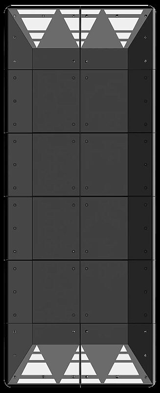 Euronormkissen NONZA, 12-teilig, in anthrazit