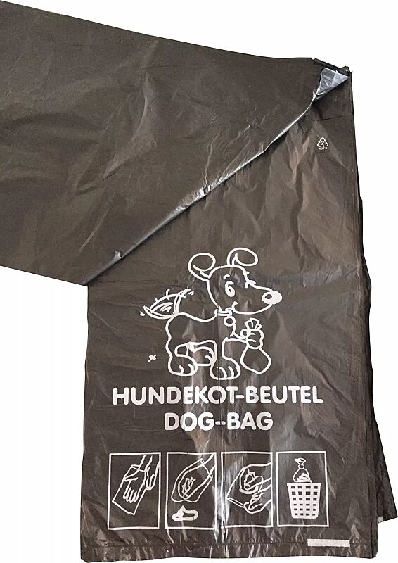 Hundekottüten in schwarz