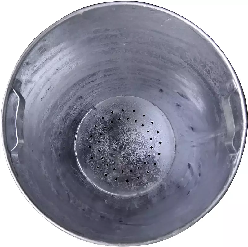 Innenbehälter GLACE, feuerverzinkt, Ansicht von innen