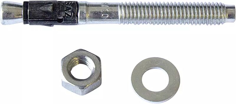 Fixanker, M 8 / 10 / 75 Stahl, galvanisch verzinkt