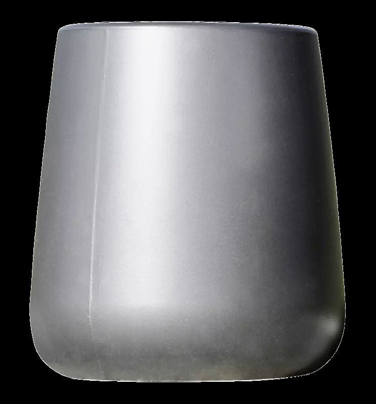 Abfallbehälter KOBE aus Beton, beschichtet in grau