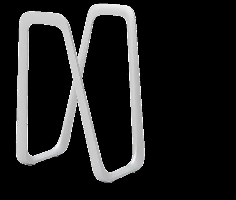 Anlehnbügel ELK in RAL 7035 lichtgrau