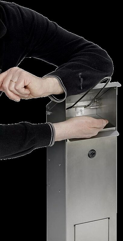 Detail: Desinfektionsmittel-Entnahme