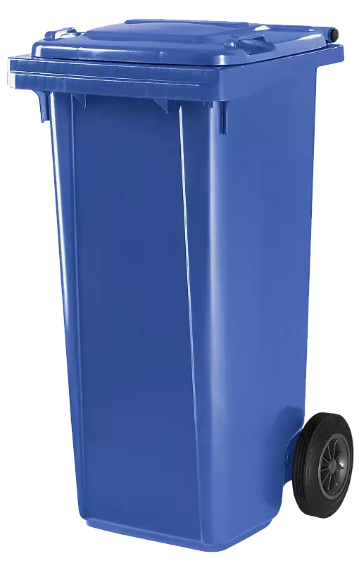 Mülltonne LANUS, 120-Liter, in blau