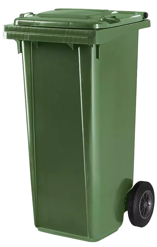 Mülltonne LANUS, 120-Liter, in grün