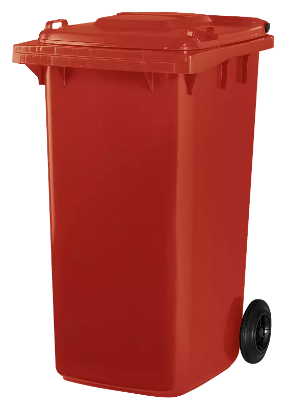 Mülltonne LANUS, 240-Liter, in rot