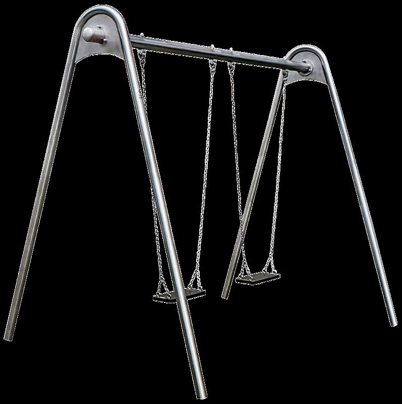 Doppelschaukel JAQUE mit 2 Standard-Sicherheitsschaukelsitzen