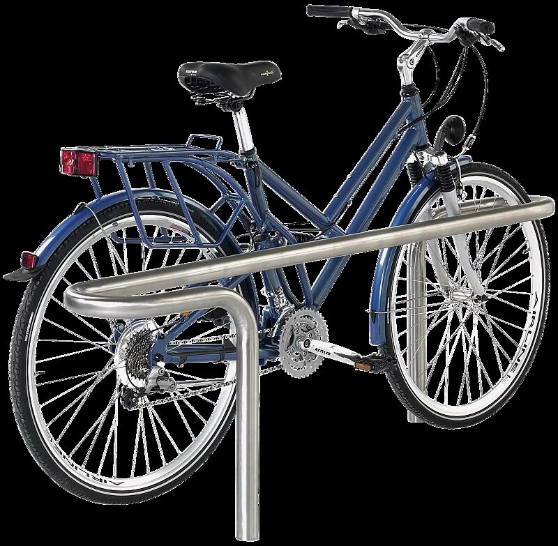 Anlehnbügel GRANAT, doppelseitig