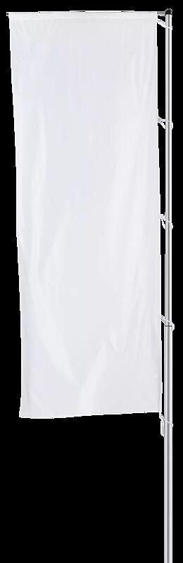 Mobiler Aluminium-Fahnenmast KOMPAKT, mit Ausleger