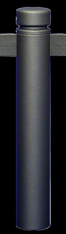 Rabattengeländer mit Poller BOULEVARD 60 für Verbindungsflachstahl