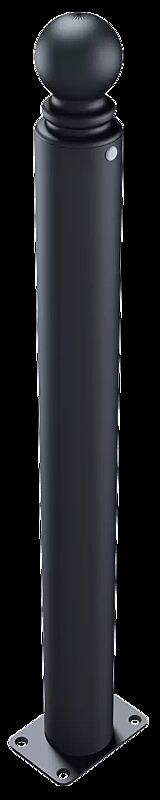 Poller KUGEL, Ausführung 2, zum Aufdübeln, in RAL 7016 anthrazitgrau