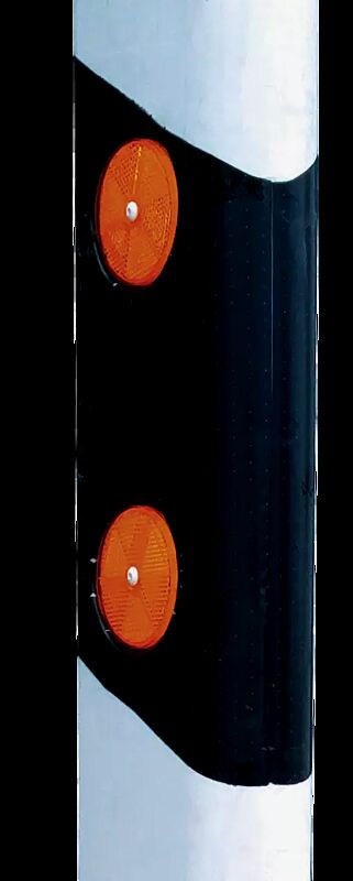 Reflektoren für Leitpfosten, rund Ø 60 mm, gelb