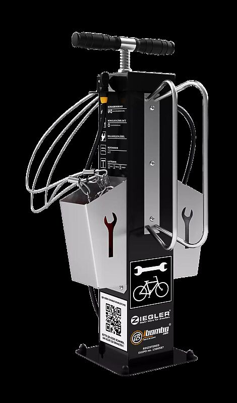 Servicestation ASSIST MINI, in RAL 9005 tiefschwarz
