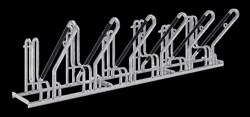 Fahrradständer IRVING, einseitig, 6 Stellplätze