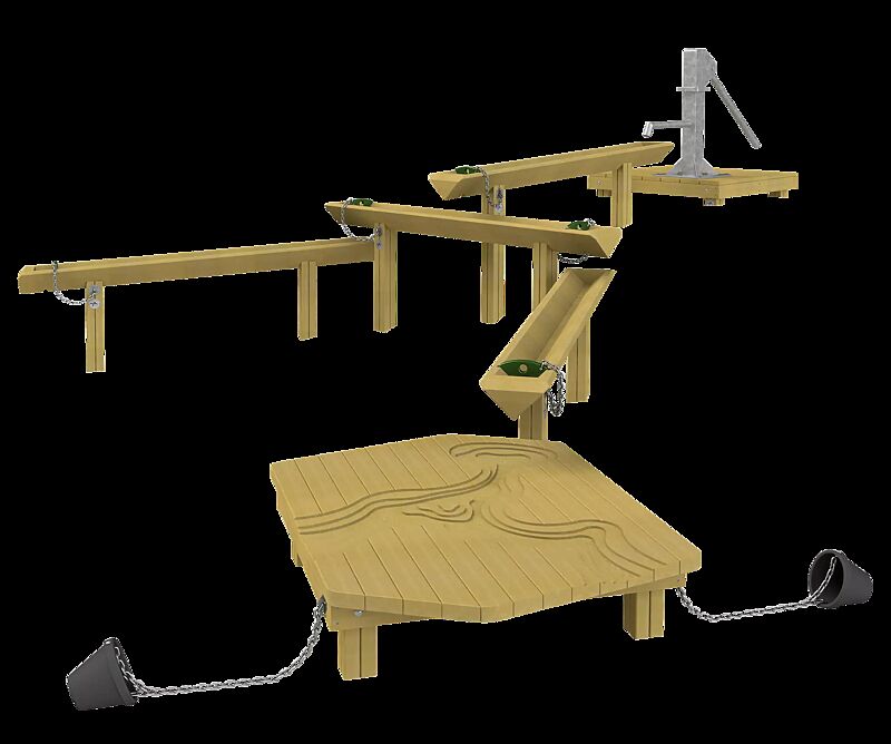 Wasserspielplatz NAHLA, Komplettangebot 1